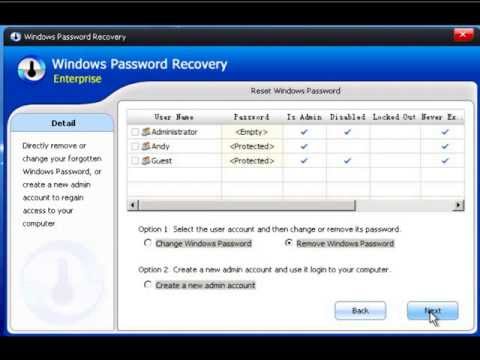windows 7 password recovery free
